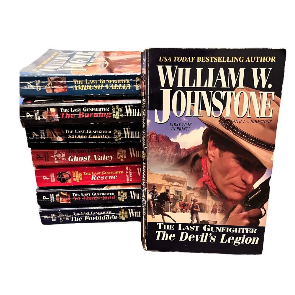 William W. Johnstone Book Set - The Last Gunfighter Series